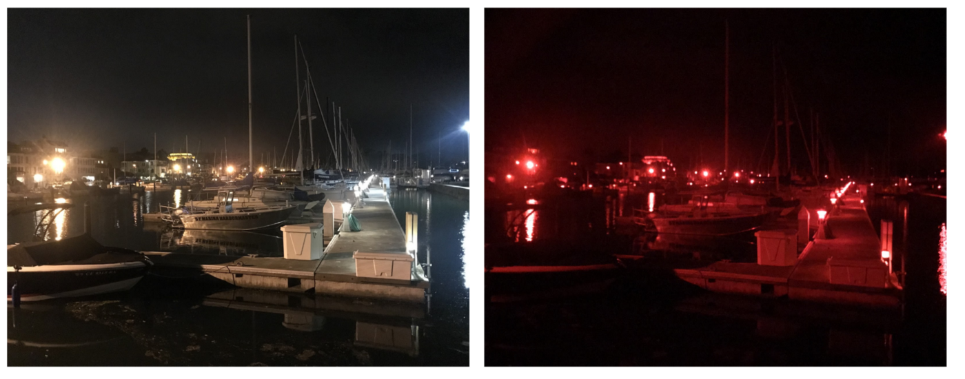 Junk vs. No junk light view